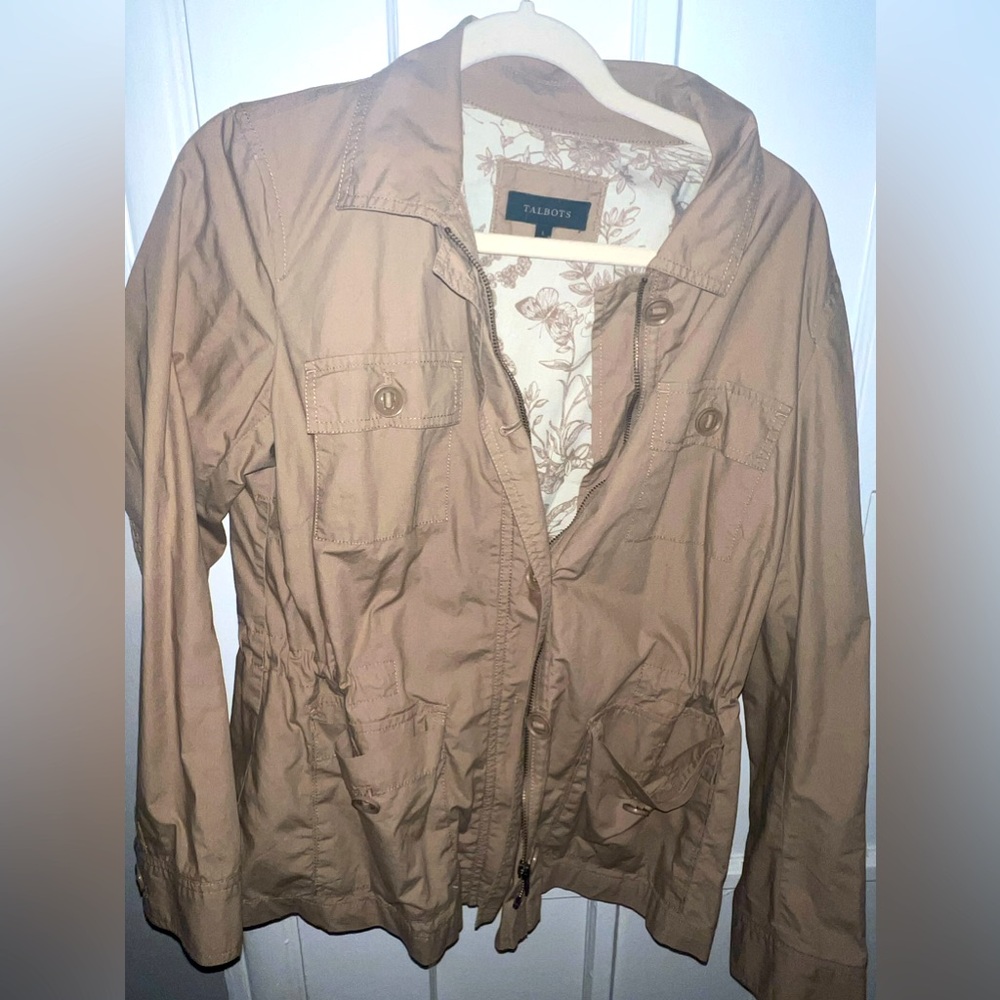 Beige Talbots Jacket